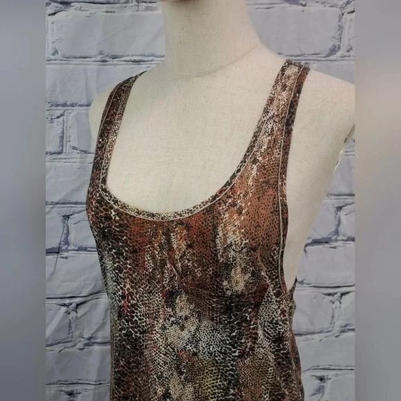 Aritizia Wilfred Women's Pocket Tank Top Leopard Model Animal Cheetah Size XS - Picture 4 of 13